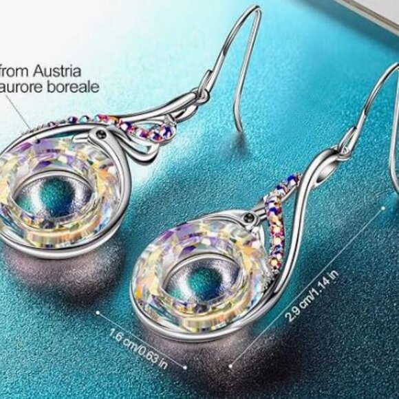 Kate Lynn "Rise From the Ashes" Phoenix Earrings Dangle Earrings - Picture 3 of 8